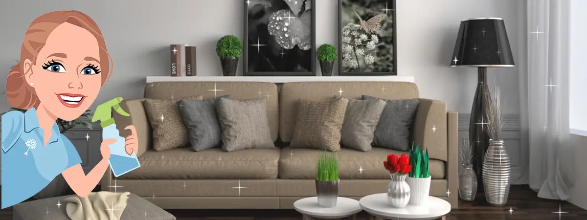 Living room sparkle